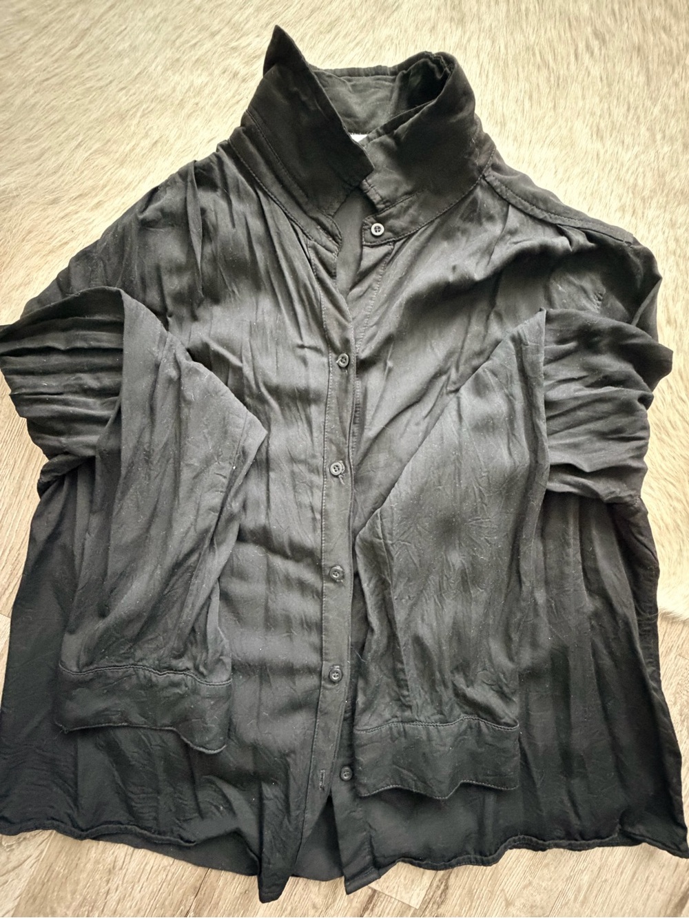 Bella Dahl Women’s Button-Up Shirt with Stand Collar